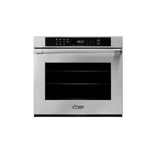Dacor HWO130PS 30" Single Wall Oven, Silver Stainless Steel With Pro Style Handle