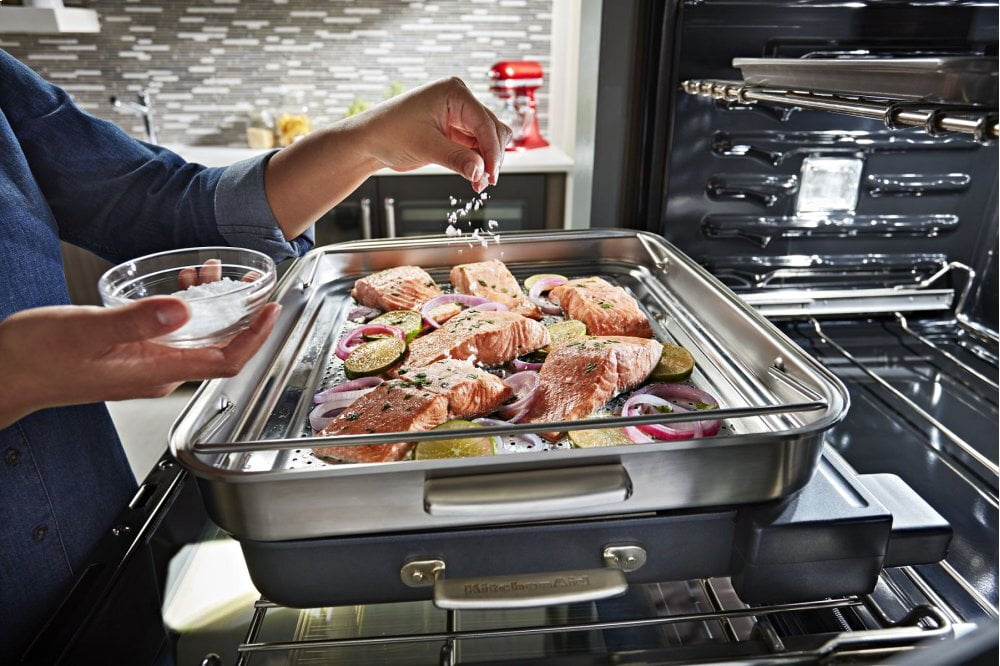 Kitchenaid KODE900HSS Double Wall Electric Oven | Town Appliance