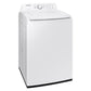 Samsung WA41A3000AW 4.1 Cu. Ft. Capacity Top Load Washer With Soft-Close Lid And 8 Washing Cycles In White