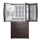 Samsung RF22R7351DT 22 Cu. Ft. Food Showcase Counter Depth 4-Door French Door Refrigerator In Tuscan Stainless Steel
