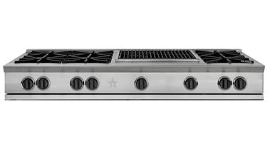 Bluestar RGTNB606CBV2L 60" Rangetop With A 24" Charbroiler
