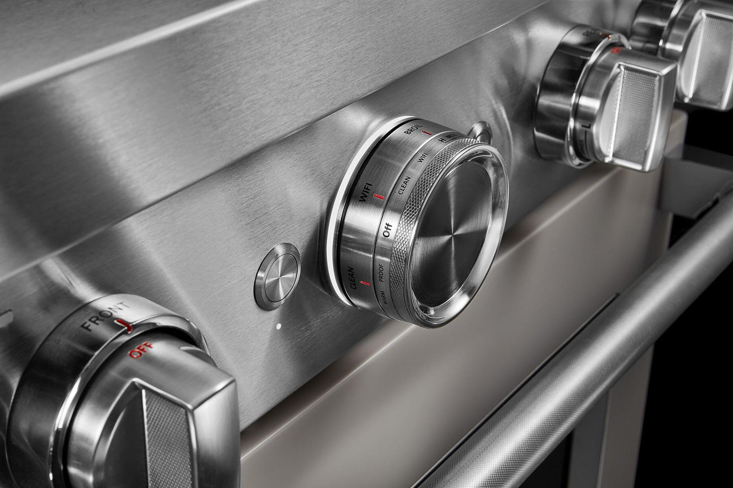 Kitchenaid KFDC500JMH Kitchenaid® 30'' Smart Commercial-Style Dual Fuel Range With 4 Burners - Milkshake