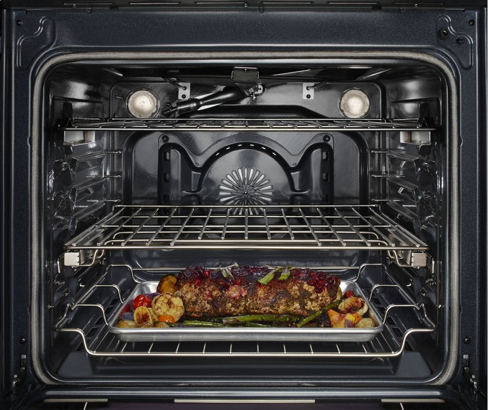 Kitchenaid KSDB900ESS 30-Inch 5-Burner Dual Fuel Convection Slide-In Range With Baking Drawer - Stainless Steel