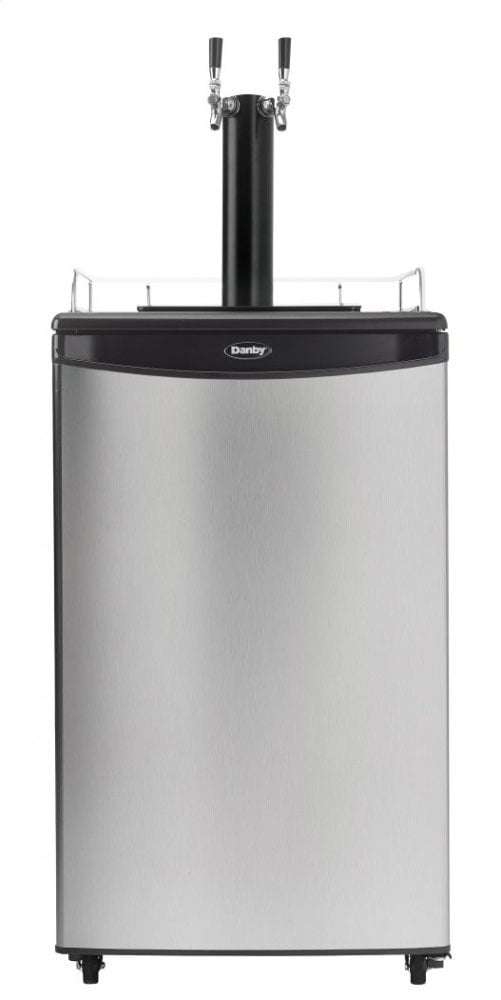 Danby DKC054A1BSL2DB Danby 5.4 Cu. Ft. Dual-Tap Kegerator