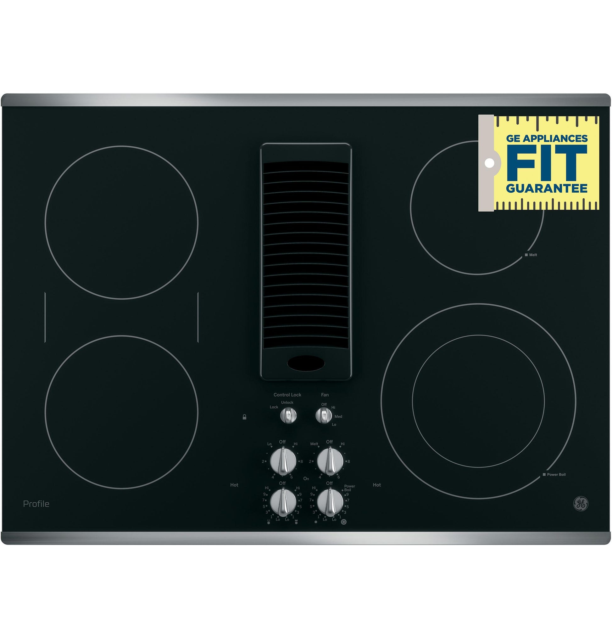 Ge Appliances PP9830SRSS Ge Profile&#8482; 30" Downdraft Electric Cooktop