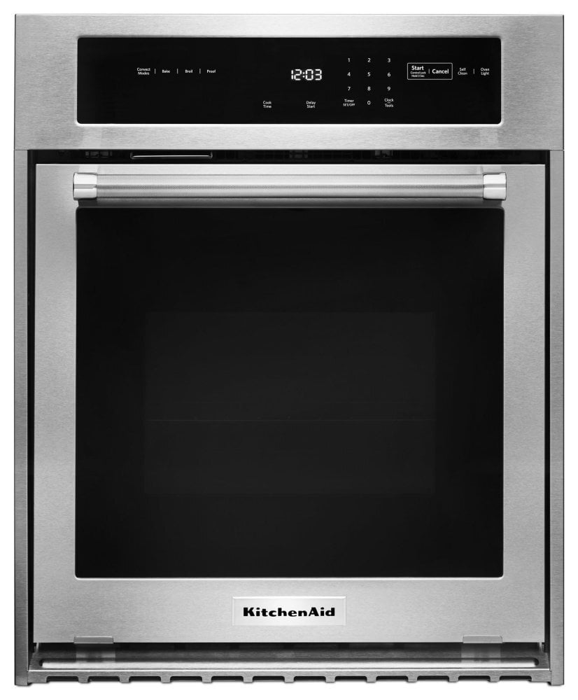 Kitchenaid KOSC504ESS 24" Single Wall Oven With True Convection - Stainless Steel