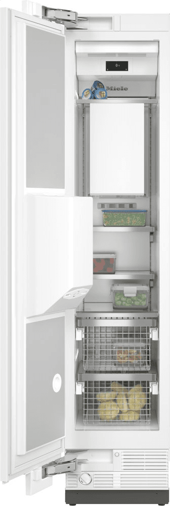 Miele F2471VI F 2471 Vi - Mastercool™ Freezer Integrated Icemaker Features Separate Water And Ice Dispensers.