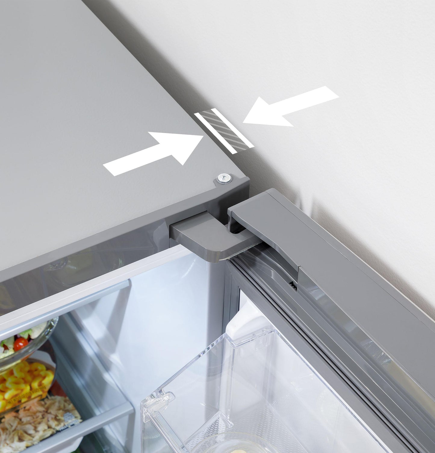 Ge Appliances GBE17HYRFS Ge® Energy Star® 17.7 Cu. Ft. Counter-Depth Bottom-Freezer Refrigerator