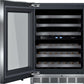Thermador T24UW915LS Freedom® Wine Cooler With Glass Door 24'' Professional T24Uw915Ls