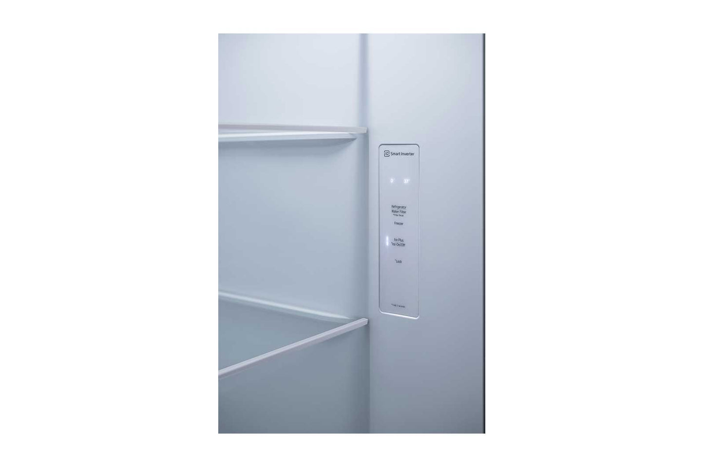 Lg LRSXS2706B 27 Cu. Ft. Side-By-Side Refrigerator With Smooth Touch Ice Dispenser