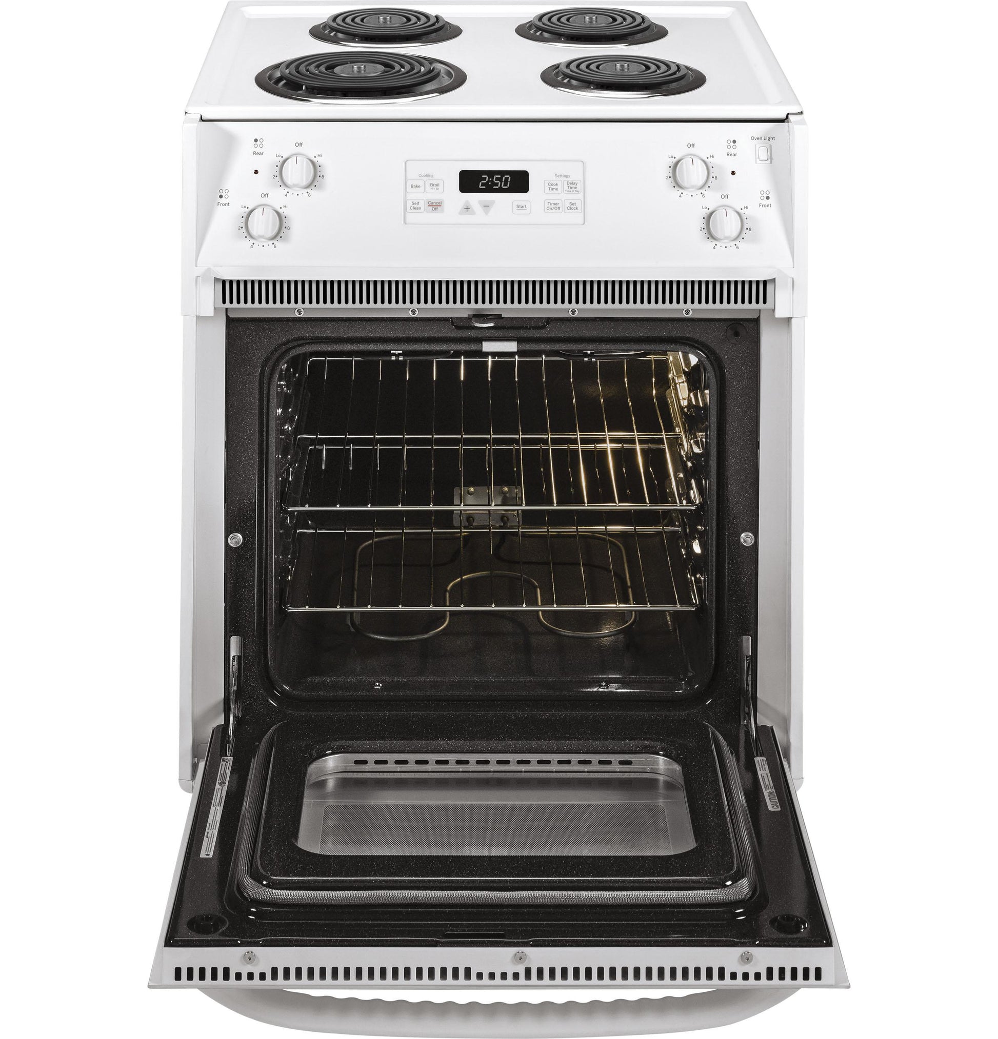 Ge Appliances JM250DTWW Ge® 27" Drop-In Electric Range