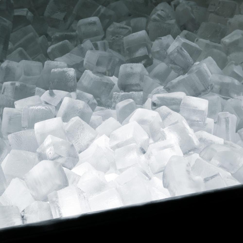 Marvel ML15CLS1RS 15" Marvel Clear Ice Machine With Arctic Illuminice Lighting - Gravity Drain - Stainless Steel Door With Right Hinge