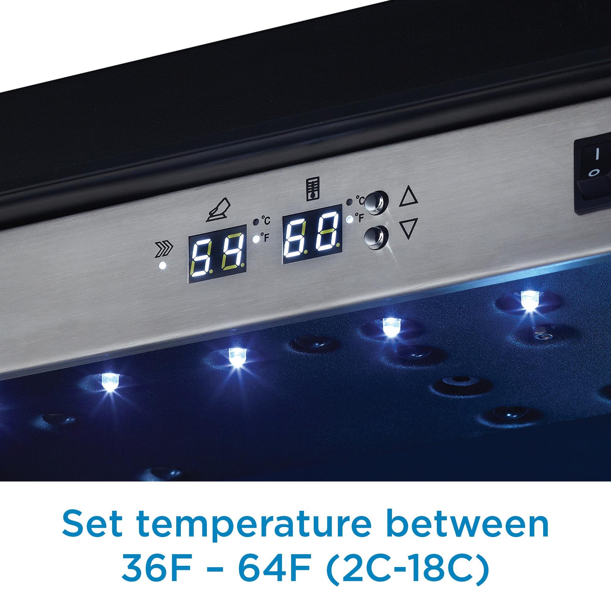 Danby DBC434A1BSSDD Danby Designer 124 (355Ml) Can Capacity Beverage Center