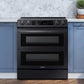 Samsung NE63T8751SG 6.3 Cu. Ft. Flex Duo™ Front Control Slide-In Electric Range With Smart Dial, Air Fry & Wi-Fi In Black Stainless Steel
