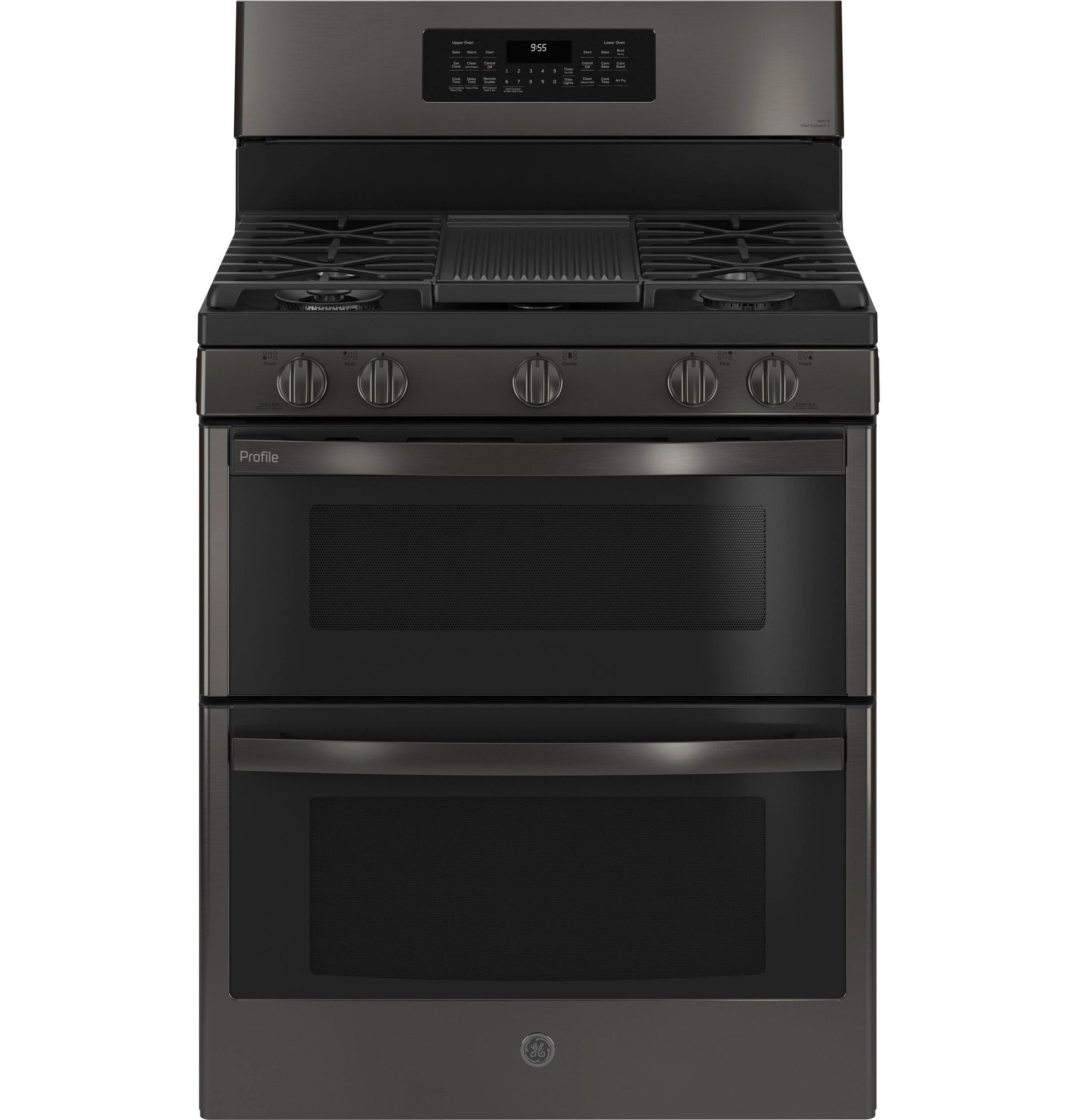 Ge Appliances PGB965BPTS Ge Profile&#8482; 30" Free-Standing Gas Double Oven Convection Range With No Preheat Air Fry