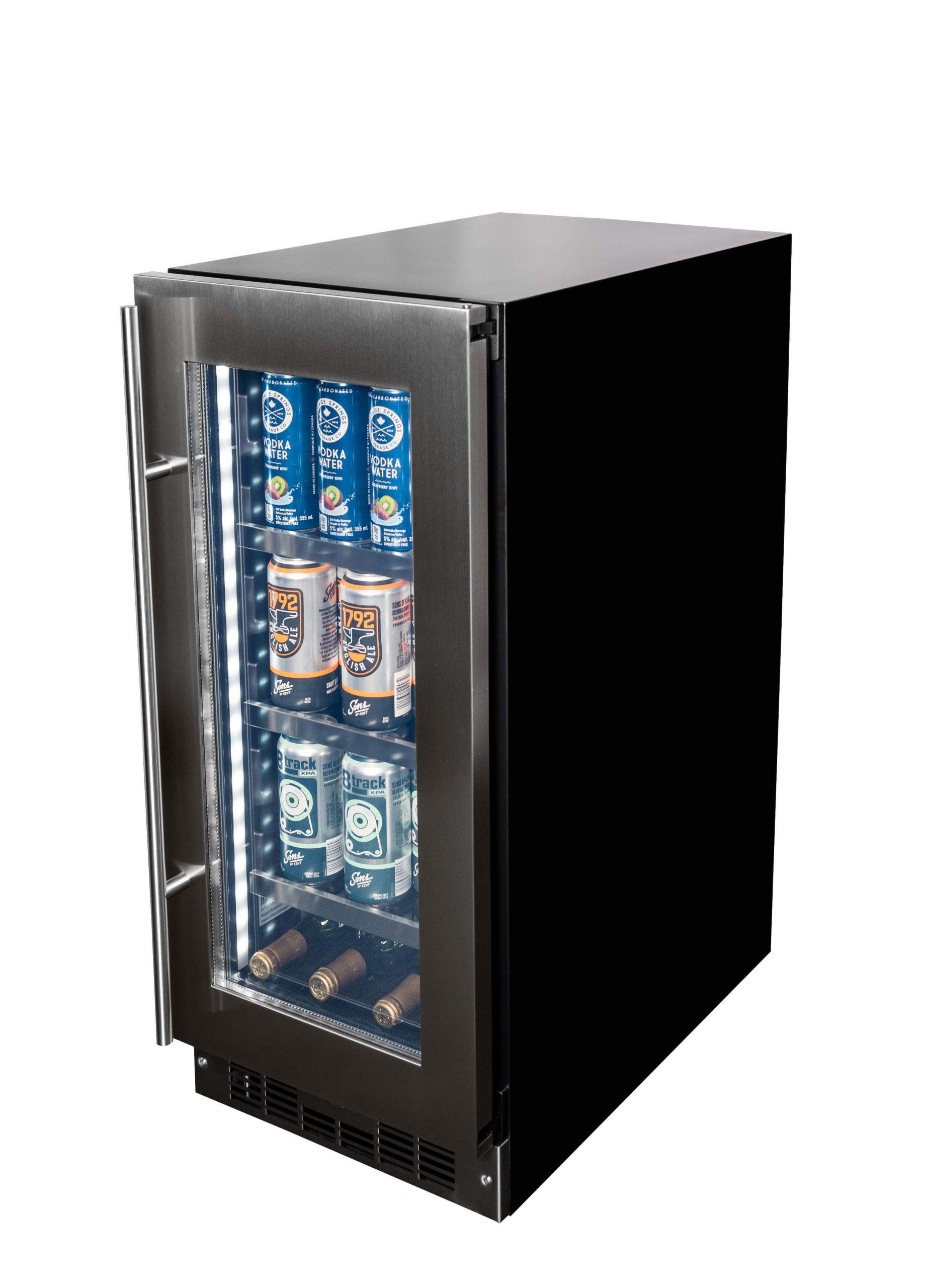 Silhouette SPRBC031D1SS Silhouette - 3.1 Cu. Ft. Built-In Under Counter Beverage Center