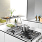 Miele KM3485LP Km 3485 Lp - Gas Cooktop With 2 Dual Wok Burners For Particularly Versatile Cooking Convenience.