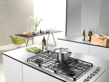 Miele KM3485LPSTAINLESSSTEEL Km 3485 Lp - Gas Cooktop With 2 Dual Wok Burners For Particularly Versatile Cooking Convenience.