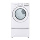 Lg DLE3400W 7.4 Cu. Ft. Ultra Large Capacity Electric Dryer