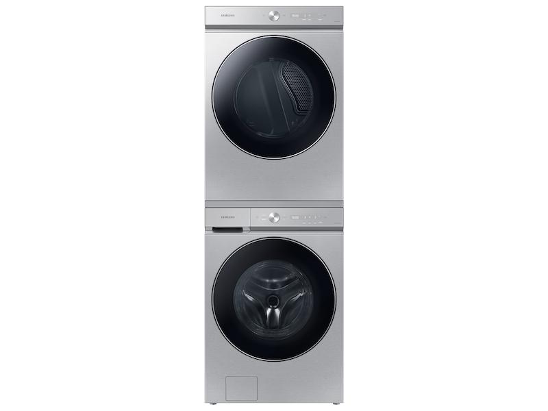 Samsung WF53BB8900ATUS Bespoke 5.3 Cu. Ft. Ultra Capacity Front Load Washer With Ai Optiwash™ And Auto Dispense In Silver Steel