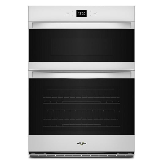 Whirlpool WOEC5027LW 5.7 Total Cu. Ft. Combo Wall Oven With Air Fry When Connected