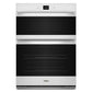 Whirlpool WOEC5030LW 6.4 Total Cu. Ft. Combo Wall Oven With Air Fry When Connected