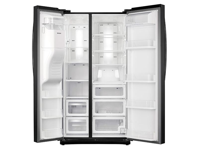 Samsung RS25H5111BC 24.5 Cu. Ft. Side-By-Side Refrigerator With In-Door Ice Maker