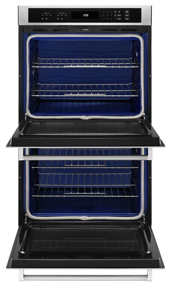 Kitchenaid KODT100ESS 30" Double Wall Oven With Even-Heat&#8482; Thermal Bake/Broil - Stainless Steel