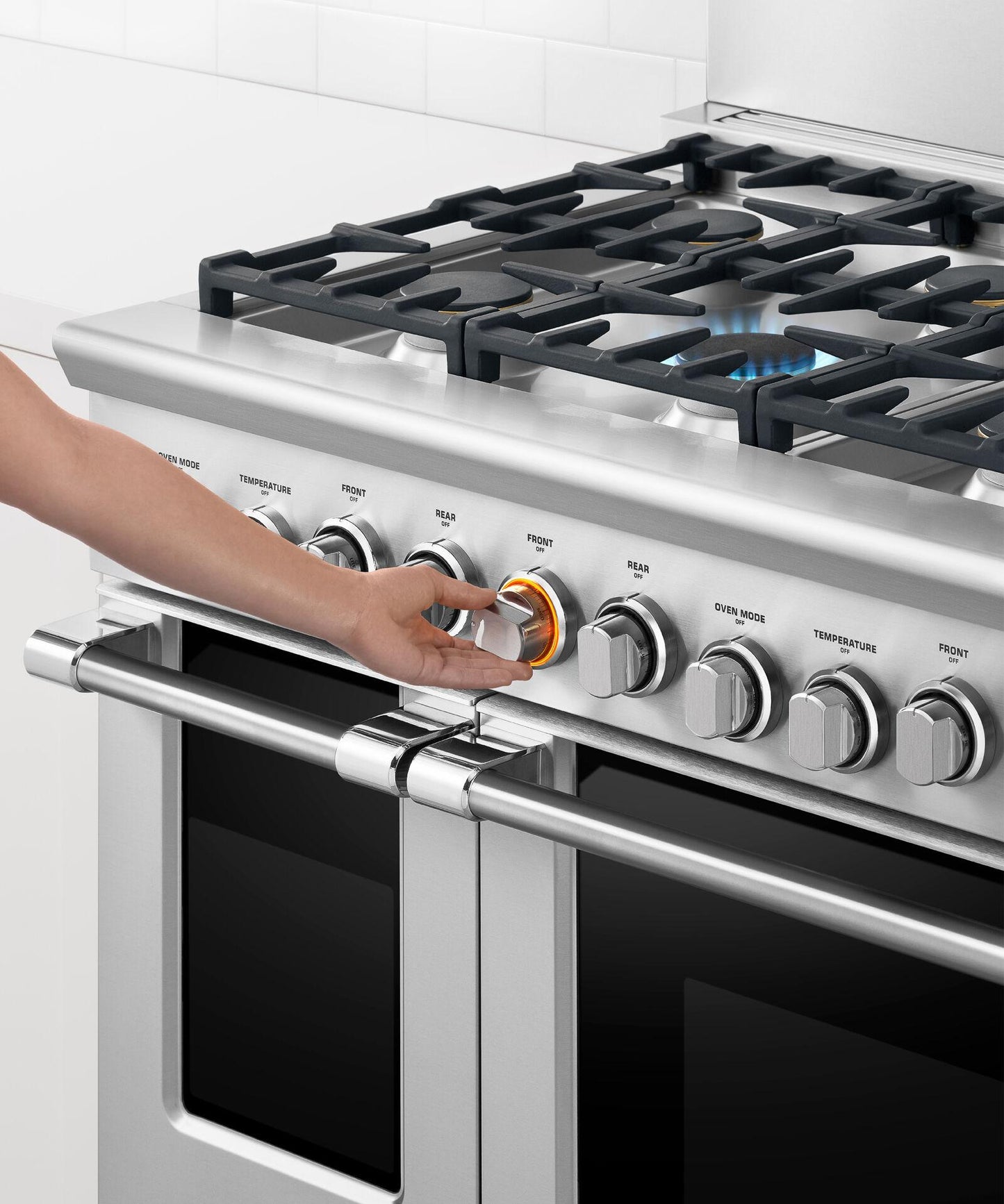 Fisher & Paykel RDV2488NN Dual Fuel Range, 48", 8 Burners