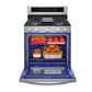 Lg LRGL5825F 5.8 Cu Ft. Smart Wi-Fi Enabled True Convection Instaview® Gas Range With Air Fry