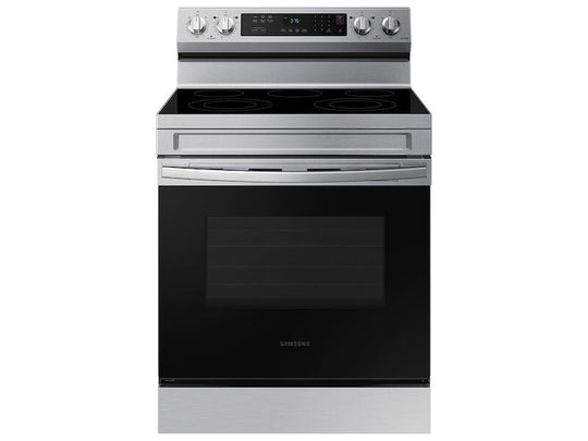 Samsung NE63A6311SS 6.3 Cu. Ft. Smart Freestanding Electric Range With Rapid Boil&#8482; & Self Clean In Stainless Steel