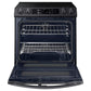 Samsung NE63T8951SG 6.3 Cu. Ft. Smart Slide-In Induction Range With Flex Duo™, Smart Dial & Air Fry In Black Stainless Steel