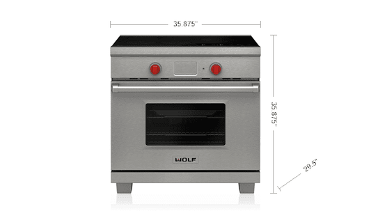 Wolf IR365PESPH 36" Professional Induction Range