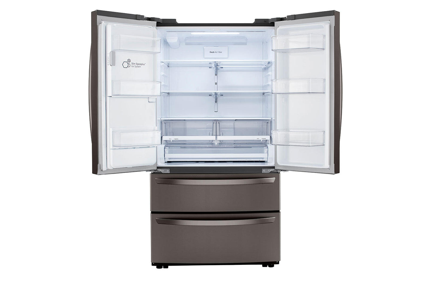 Lg LRMXS2806D 28 Cu Ft. Smart Double Freezer Refrigerator With Craft Ice&#8482;