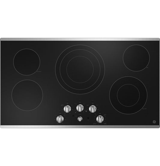 Ge Appliances JEP5036STSS Ge® 36" Built-In Knob Control Electric Cooktop