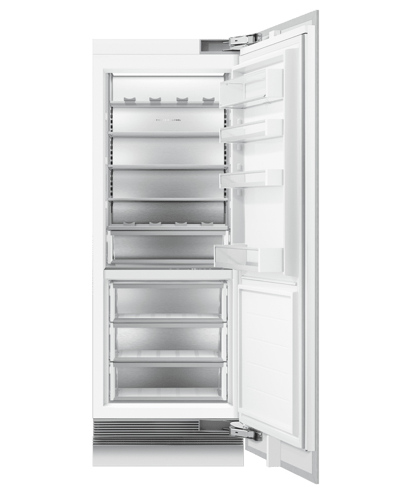 Fisher & Paykel RS3084SRHK1 Integrated Column Refrigerator, 30", Water