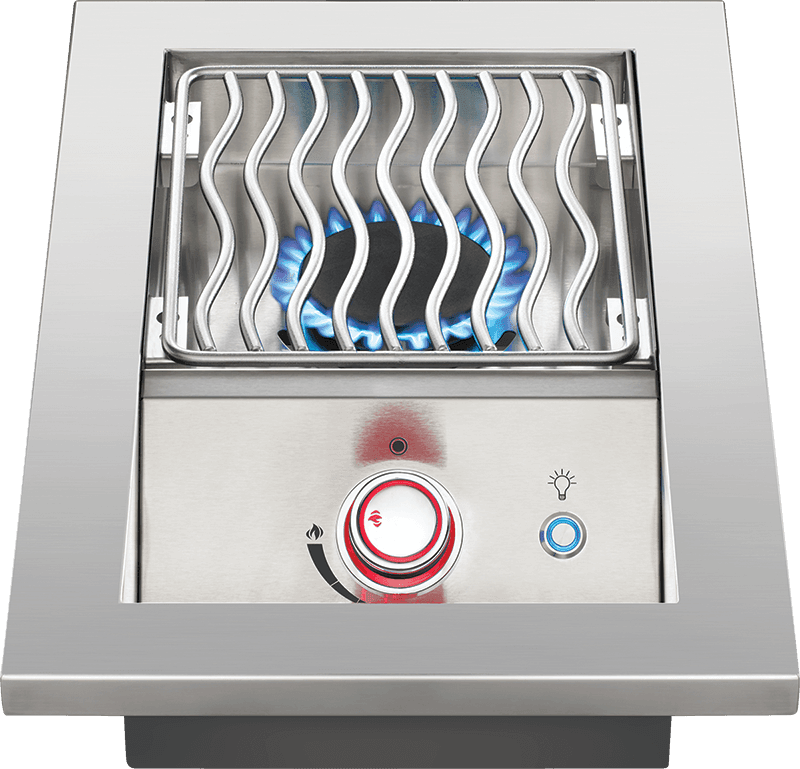 Napoleon Bbq BIB10RTNSS Built-In 700 Series Single Range Top Burner With Stainless Steel Cover , Stainless Steel , Natural Gas