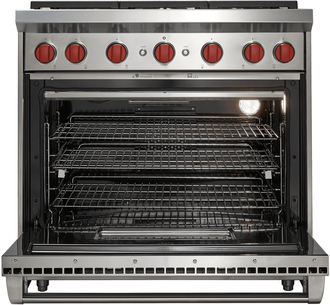 Wolf GR366 36" Gas Range - 6 Burners