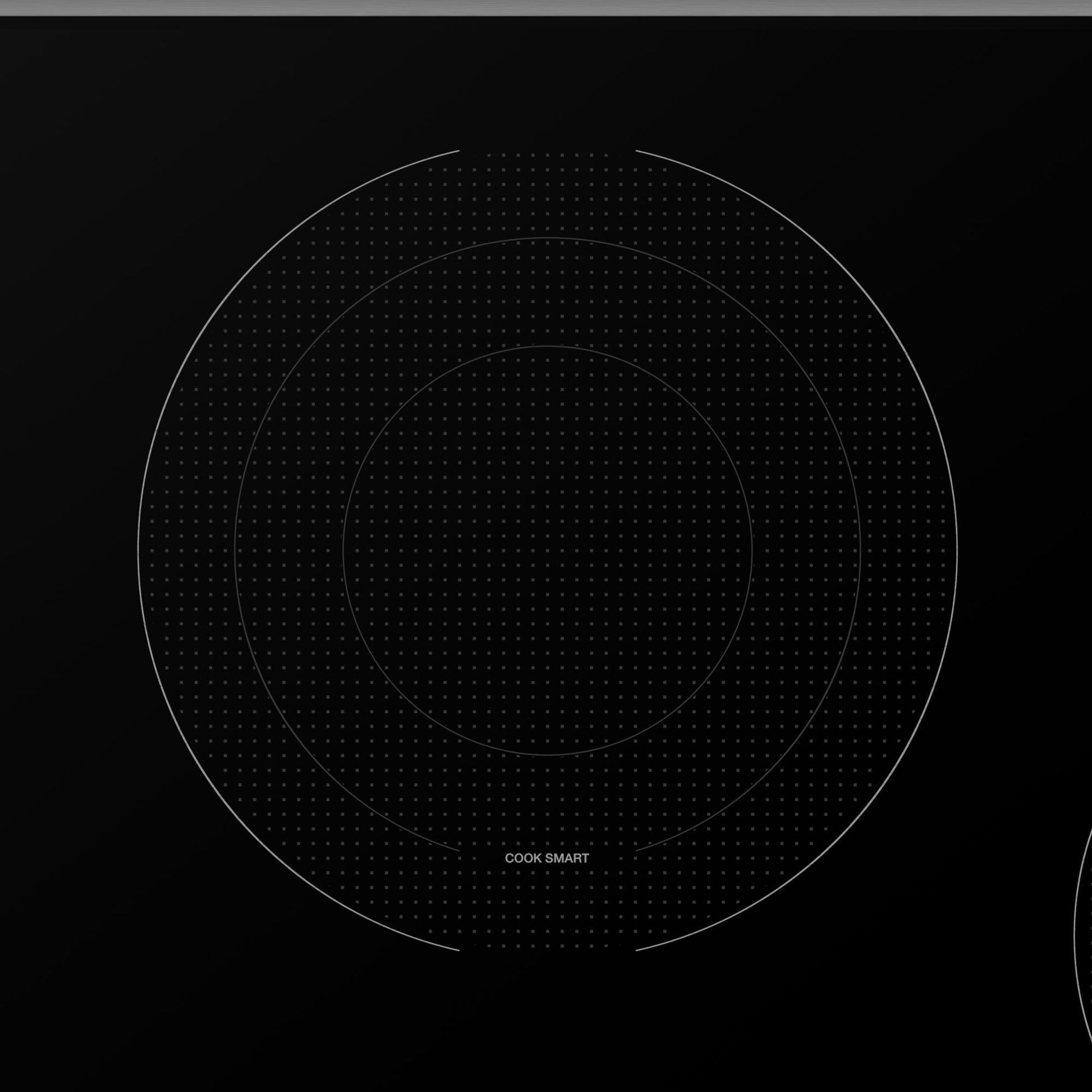 Thermador CET366YB Touch Control Electric Cooktop 36'' Black, Surface Mount With Frame Cet366Yb