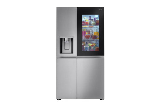Lg LRSOC2306S 23 Cu. Ft. Smart Side-By-Side Counter-Depth Instaview® Refrigerator With Craft Ice&#8482;