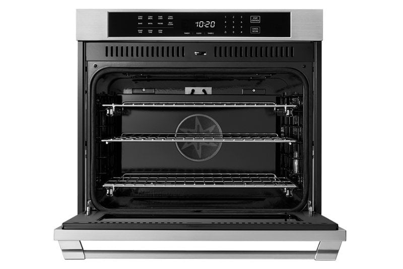 Dacor HWO130PC 30" Single Wall Oven, Dacormatch, With Pro Style Handle (End Caps In Stainless Steel)