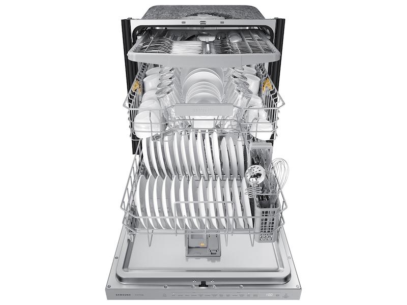 Samsung DW80CB545012 Bespoke Autorelease Smart 46Dba Dishwasher With Stormwash™ In White Glass