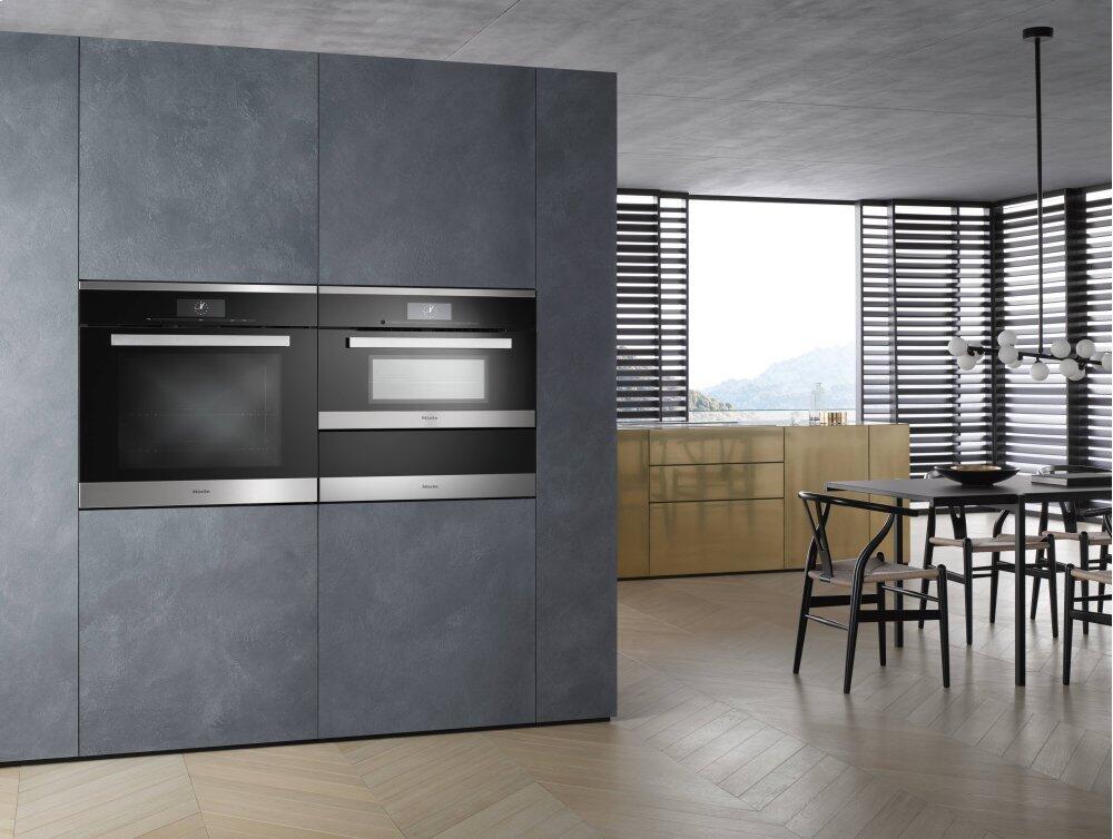 Miele H6870BM  Stainless Steel- 30 Inch Speed Oven The All-Rounder That Fulfils Every Desire.