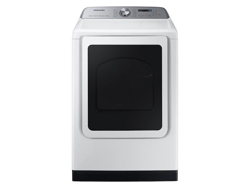 Samsung DVG55CG7100W 7.4 Cu. Ft. Smart Gas Dryer With Steam Sanitize+ In White