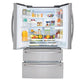 Lg LMXS28596S 28 Cu. Ft. Smart Wi-Fi Enabled Instaview™ Door-In-Door® Refrigerator