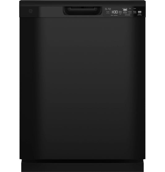 Ge Appliances GDF550PGRBB Ge® Front Control With Plastic Interior Dishwasher With Sanitize Cycle & Dry Boost