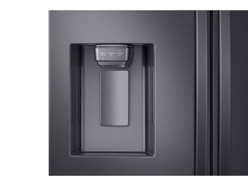 Samsung RF24R7201SG 23 Cu. Ft. Counter Depth 4-Door French Door Refrigerator With Flexzone&#8482; Drawer In Black Stainless Steel