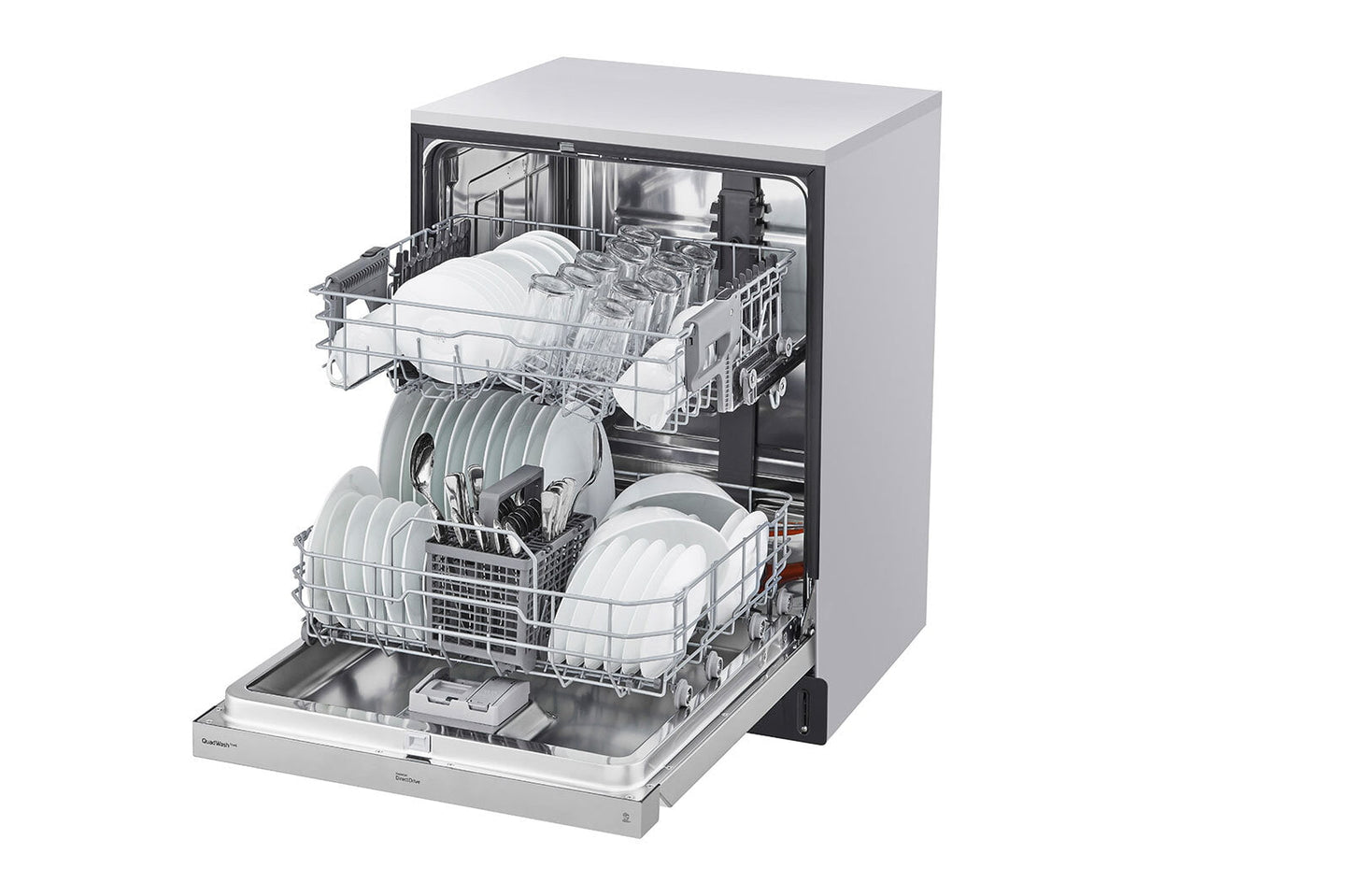 Lg ADFD5448AT Front Control Smart Wi-Fi Enabled Dishwasher With Quadwash™