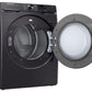 Samsung DVE50A8500V 7.5 Cu. Ft. Smart Electric Dryer With Steam Sanitize+ In Brushed Black