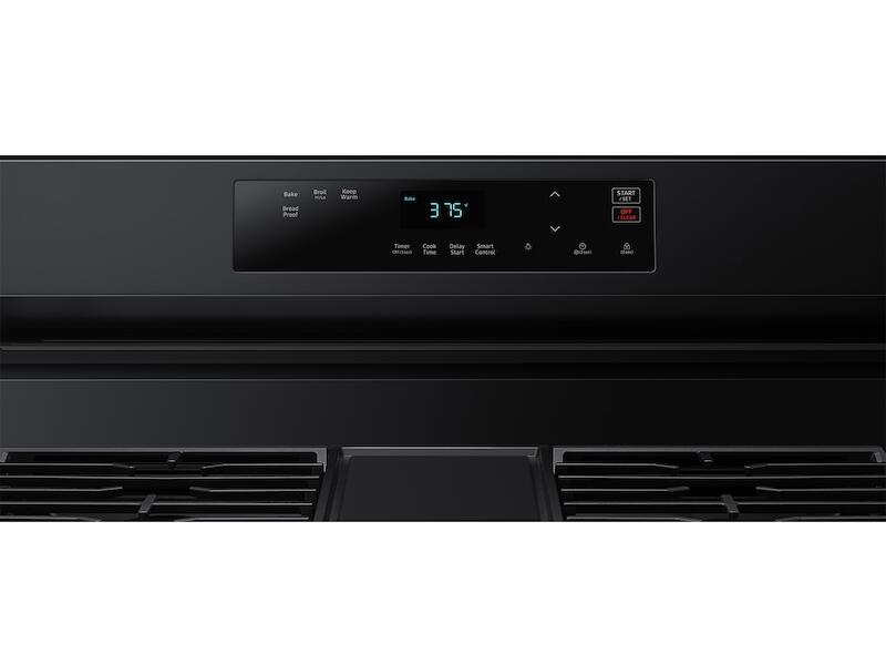 Samsung NX60A6111SB 6.0 Cu. Ft. Smart Freestanding Gas Range With Integrated Griddle In Black